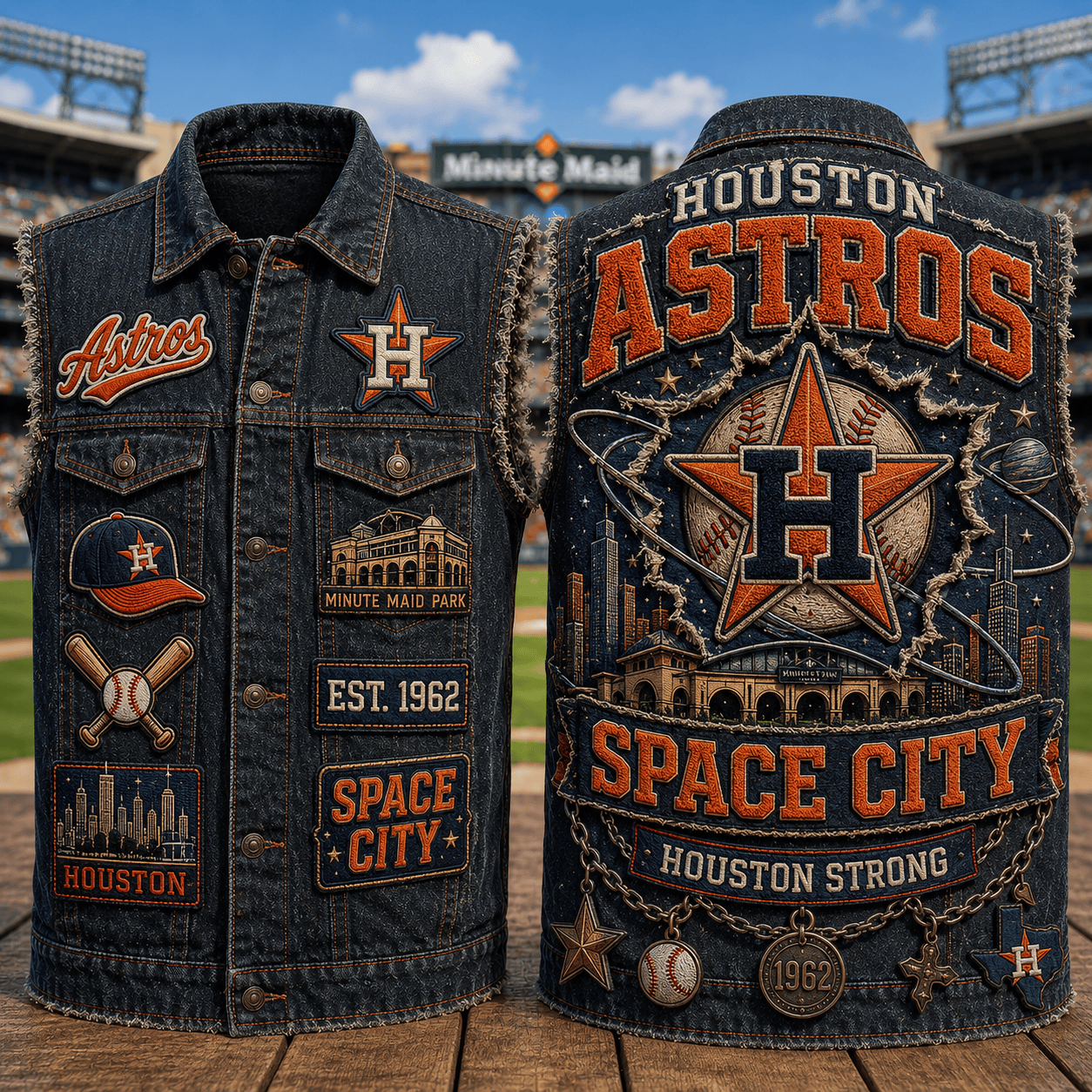 HTA PREMIUM DENIM VEST HQH