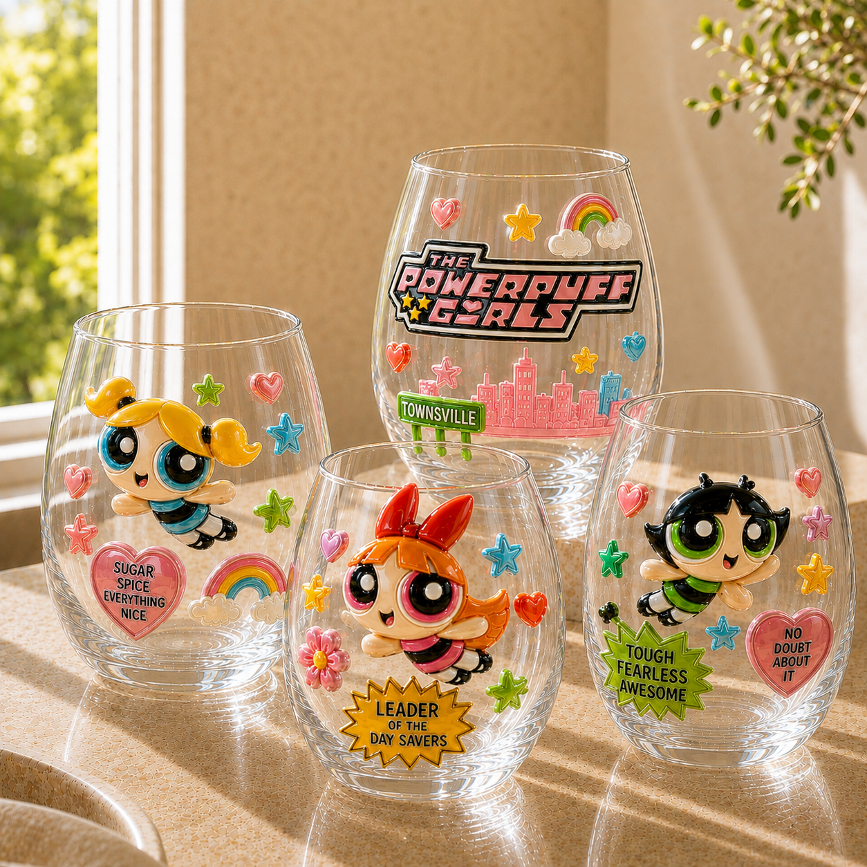 Premium TPPG Wine Glass Cup TMH