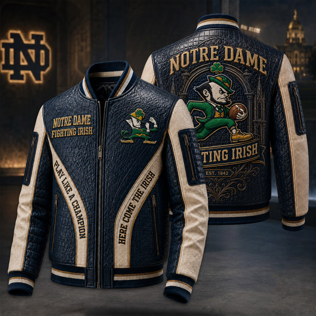 Premium NDFI Leather Zipper Jacket PVNA