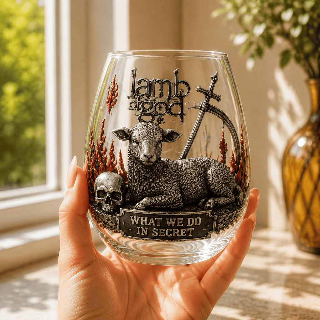 Premium LOG Wine Glass Cup TTN