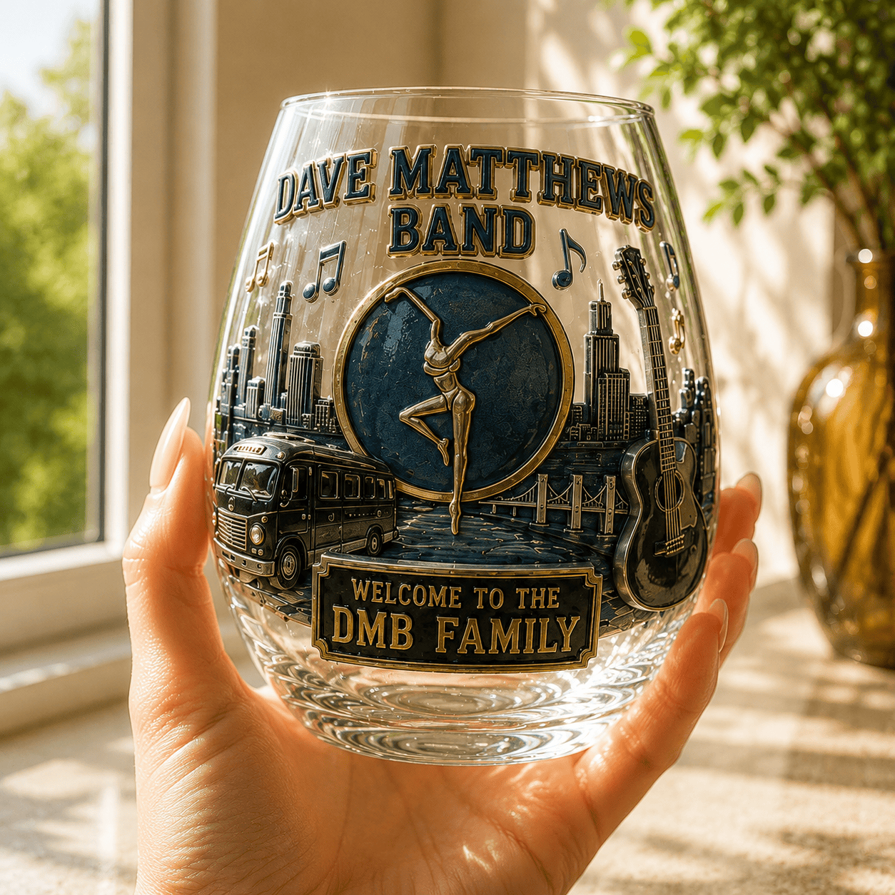 Premium DMB Wine Glass Cup TTN
