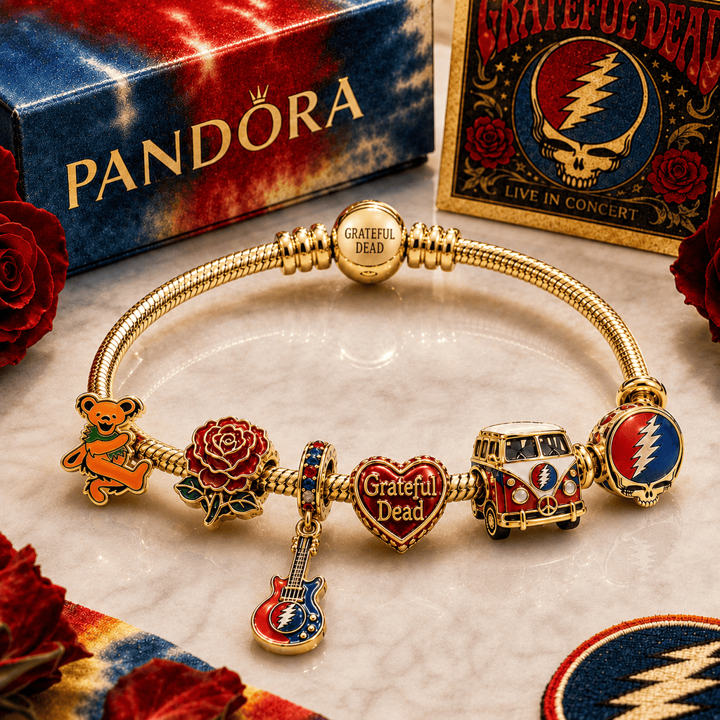 GRFD Gold Charm Bracelet Set BMD