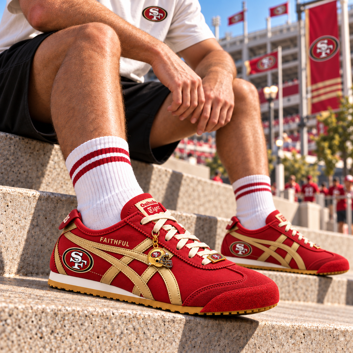 SF49 Premium Retro Low-Top Sneakers TMH