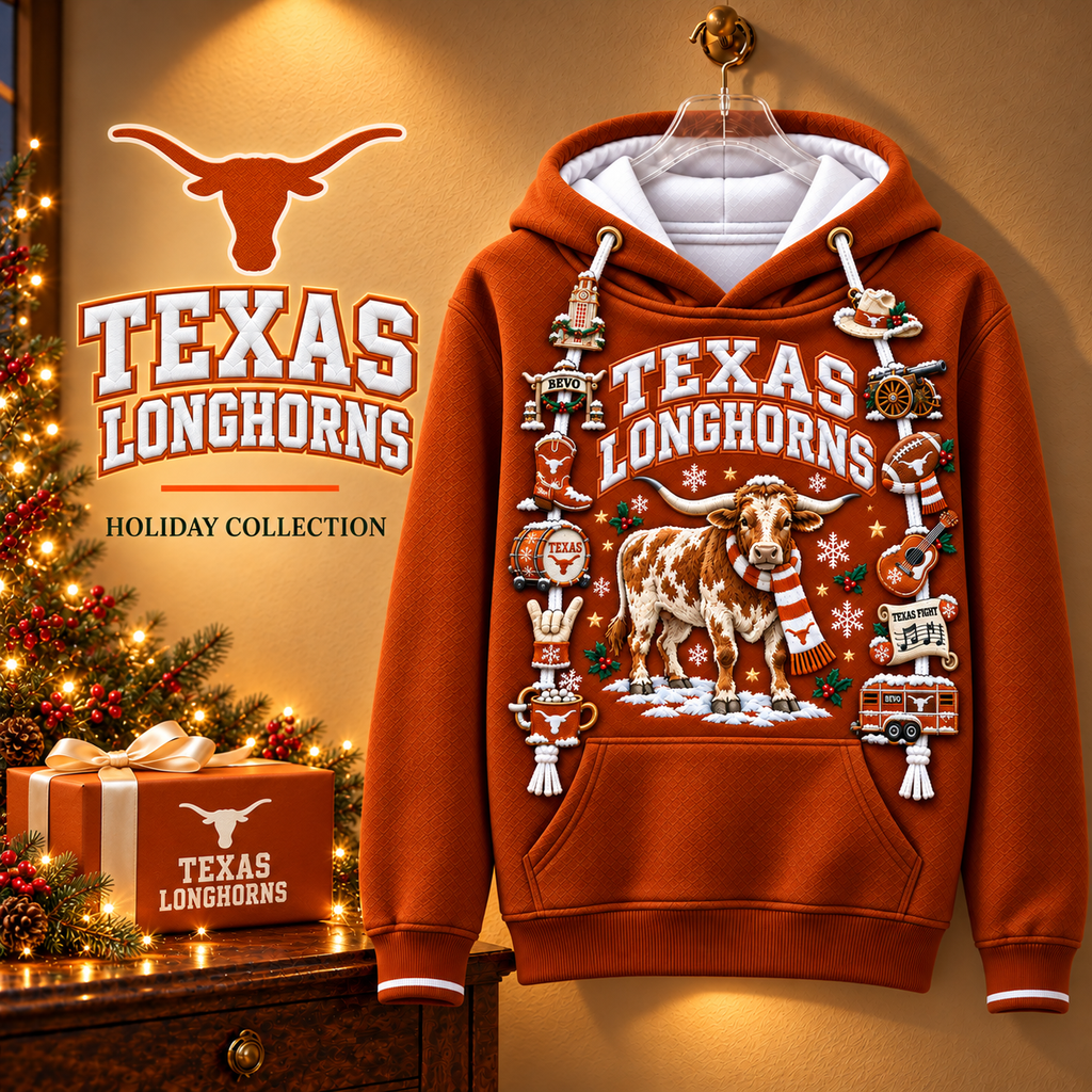 Premium TLS Christmas Embroidered Charm Hoodie PVNA