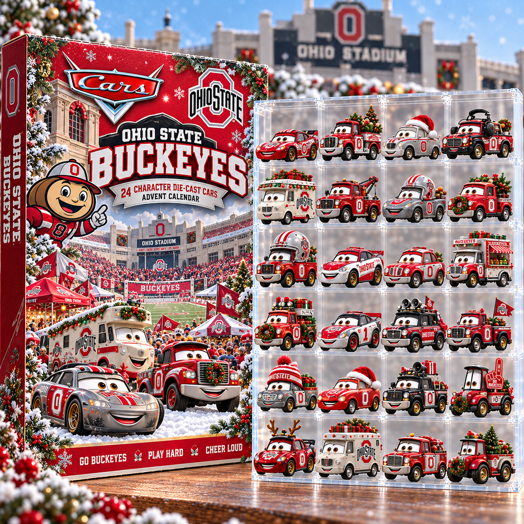 OSB Premium Character Die-Cast Cars Christmas Advent Calendar NTNA
