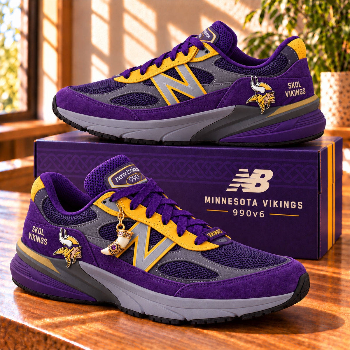 MNVK Premium NB 990 Sneaker NHVH