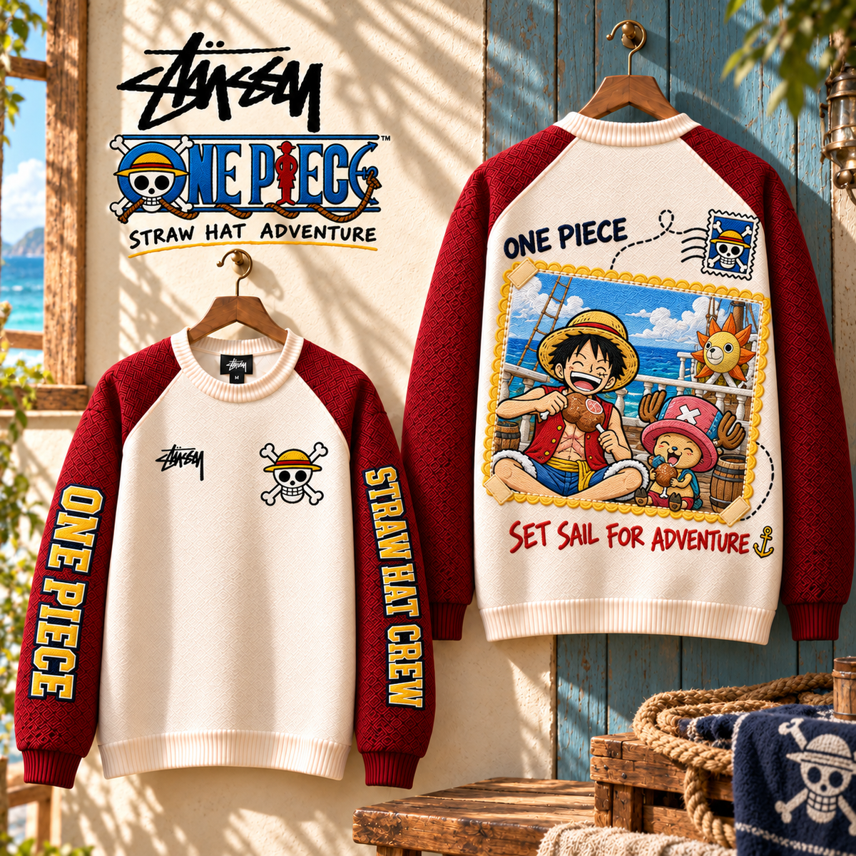 OPC Embroidered Knit Sweater DNBN