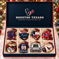 Premium HTX Christmas Bell Ornament TTMH