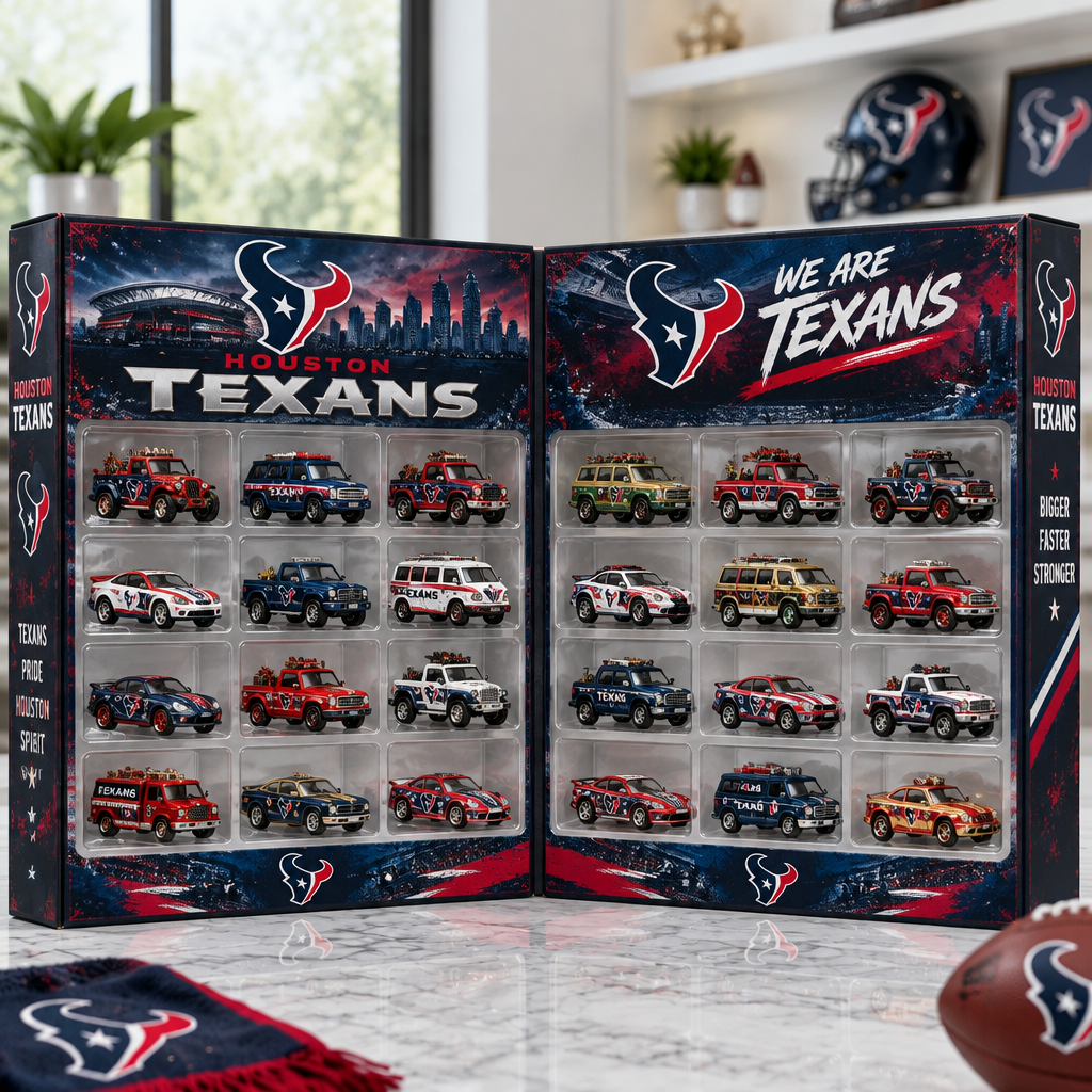 Houston Texans Premium Mini Car Advent Calendar