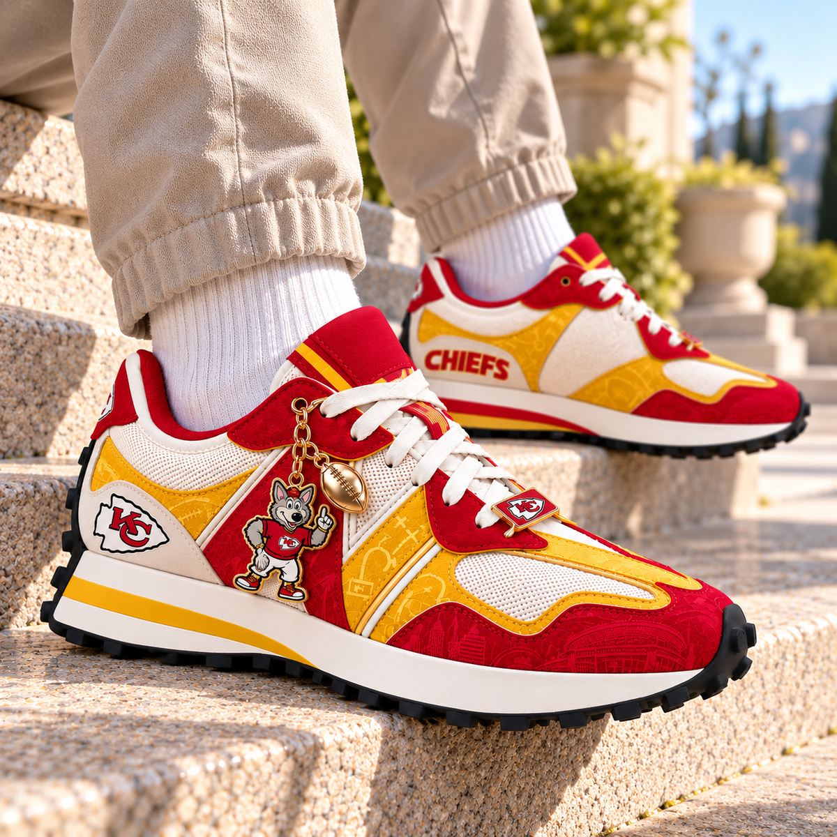 KCC Premium Low-Top Sneakers with Charm BMD