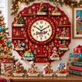 SCBD Premium Christmas Sculpture Clock Collection PTKL