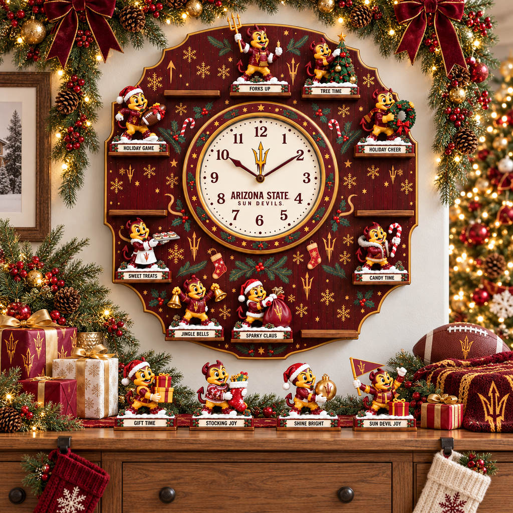 ASSD Premium Christmas Sculpture Clock Collection PTKL