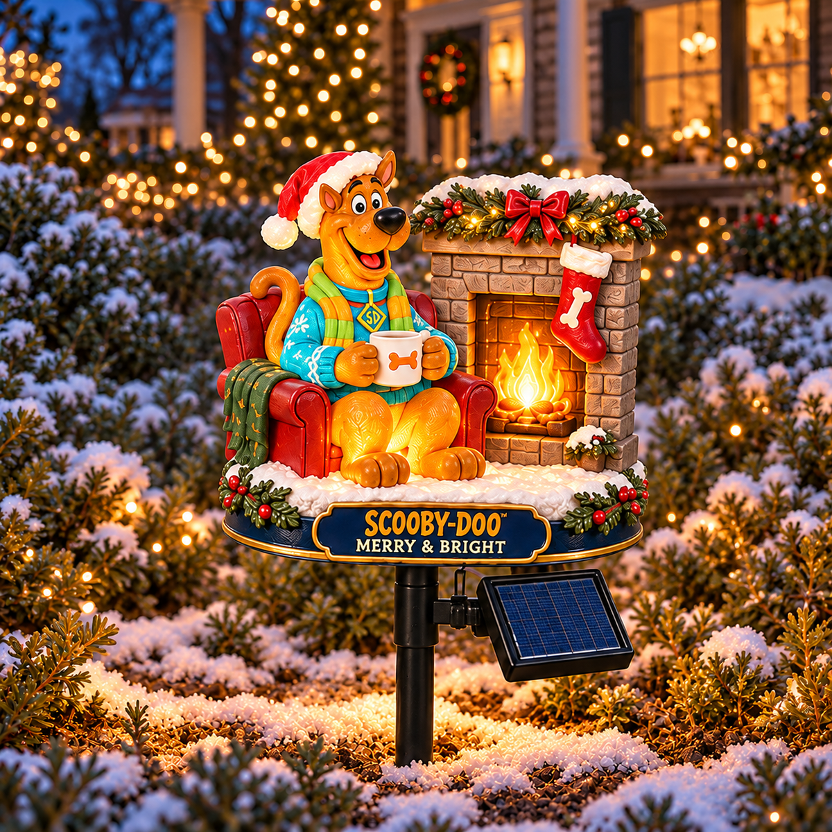 SCBD PREMIUM CHRISTMAS SOLAR GARDEN LIGHTS SET HQH