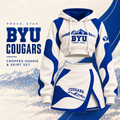 BYU Women’s Cropped Hoodie & Skirt Set DNBN