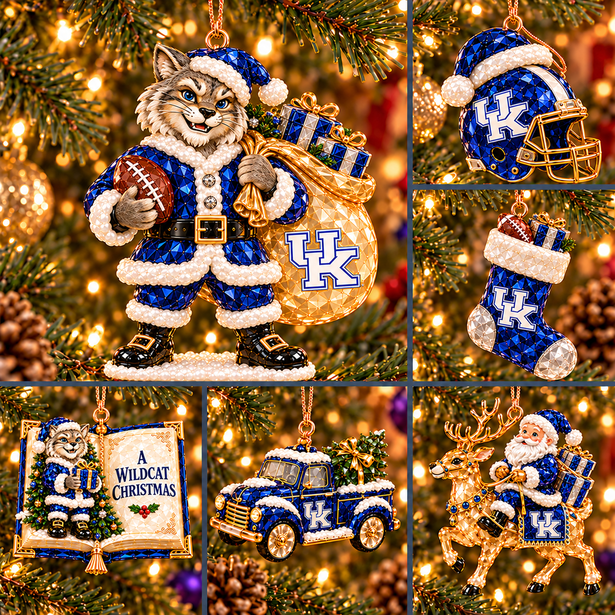 KWBK Premium Christmas Tree Ornament Set NHVH