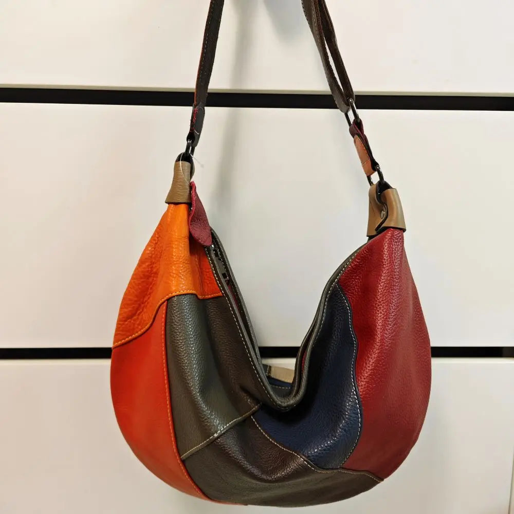Arliwwi 100% Real Cow Leather Designer Women Shoulder Handbag Extra Soft Cowhide Genuine Leather Bags