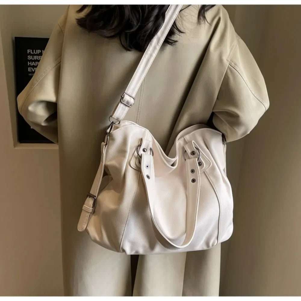 Female Hobo Handbag Large Capacity Shoulder Bags Big Stylsih Tote Bag Ladies Soft Leather Hobos Messenger Bags Women Сумочки