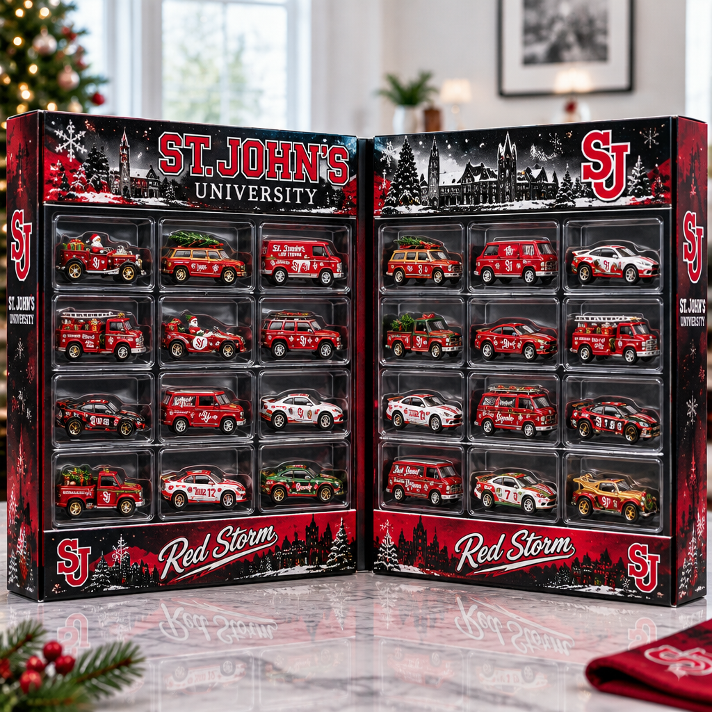 St John S Red Storm Premium Mini Car Advent Calendar