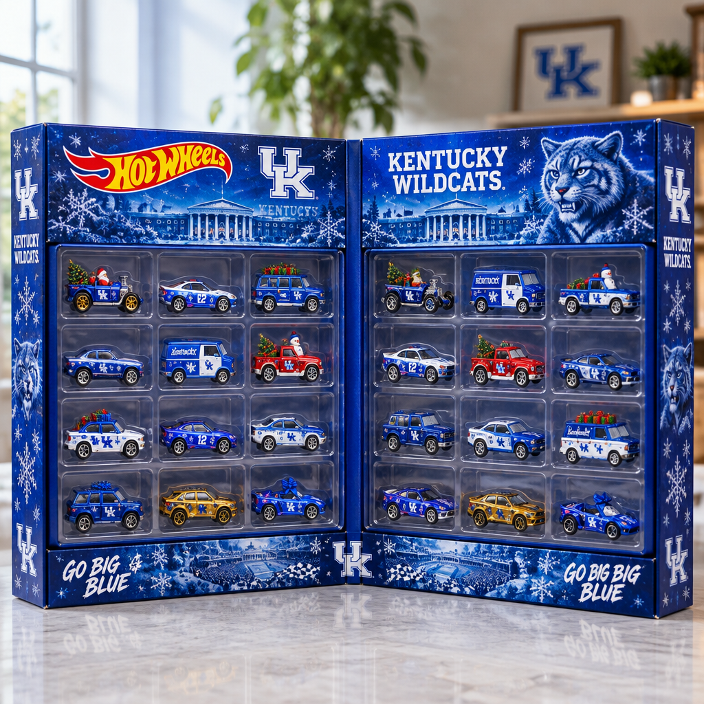 Kentucky Wildcats Premium Mini Car Advent Calendar