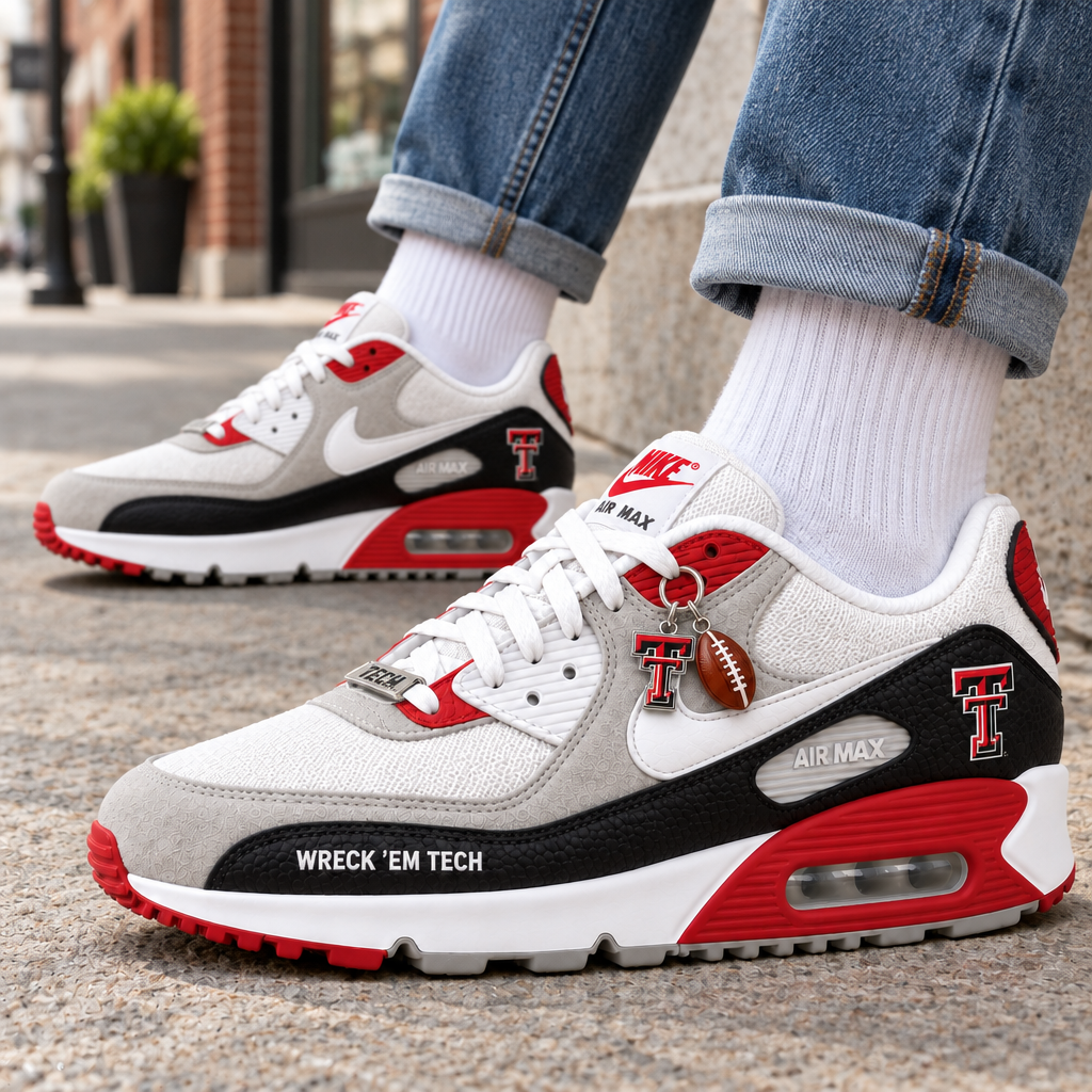 Texas Tech Red Raiders Premium Low-Top Sneakers