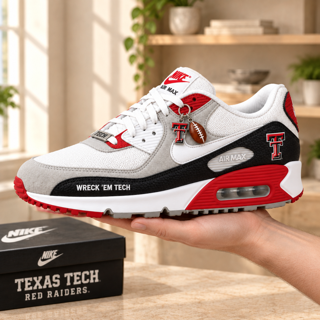 Texas Tech Red Raiders Premium Low-Top Sneakers