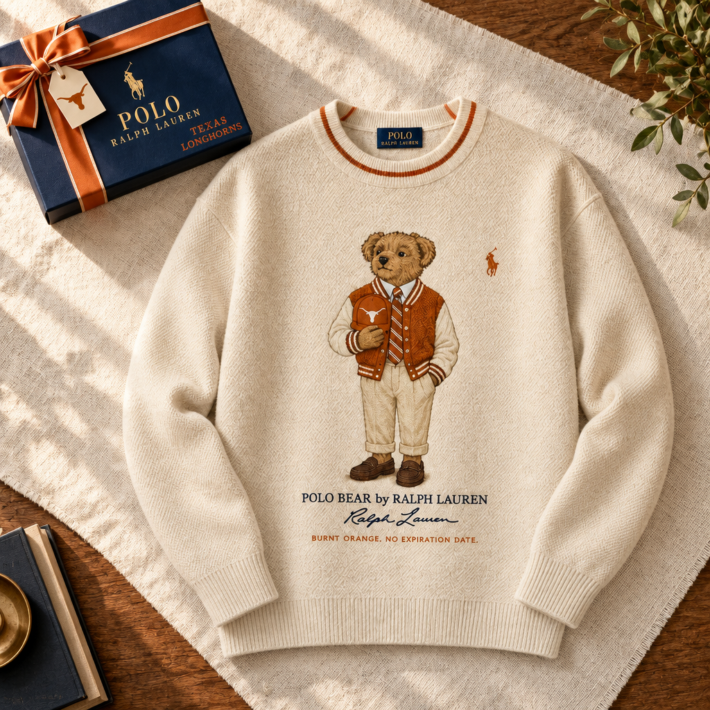Texas Longhorns Premium Crewneck Sweater