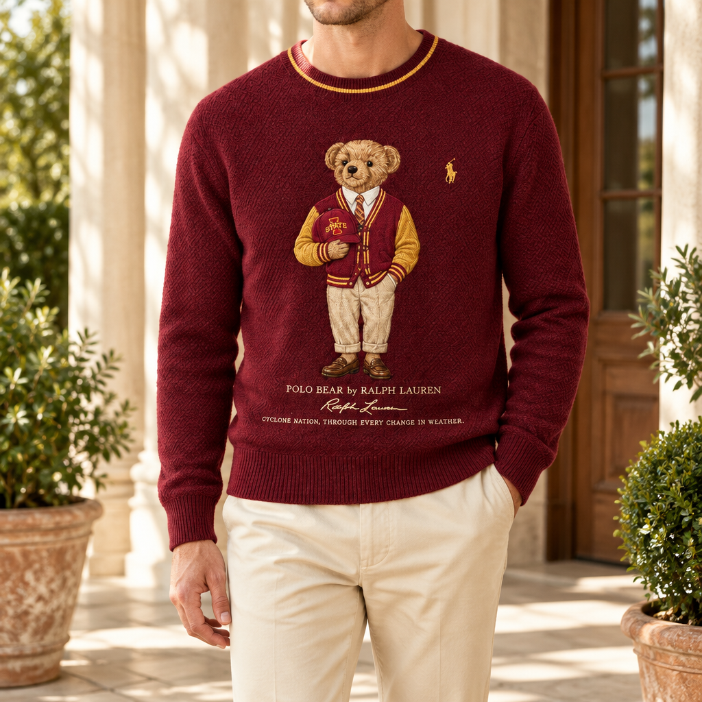 Iowa State Cyclones Premium Crewneck Sweater