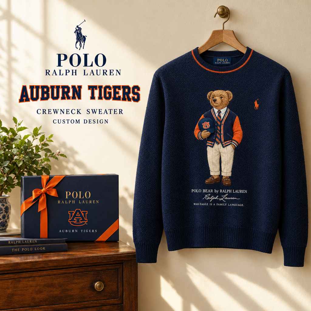 Auburn Tigers Premium Crewneck Sweater