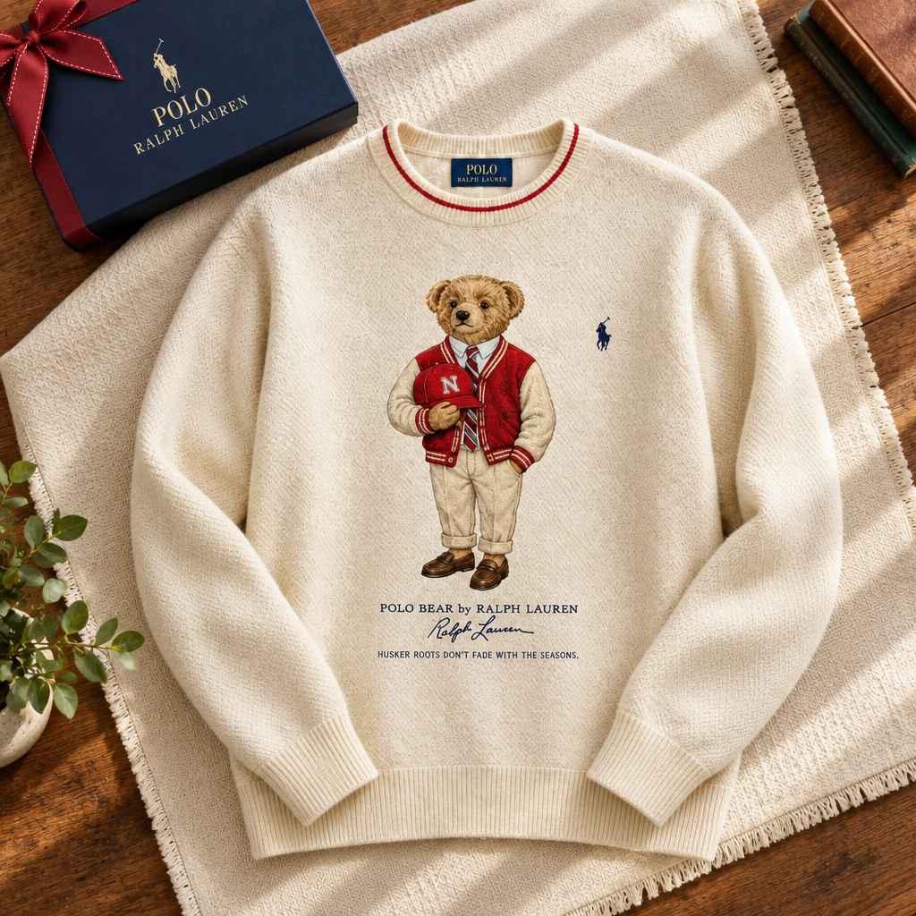 Nebraska Cornhuskers Premium Crewneck Sweater