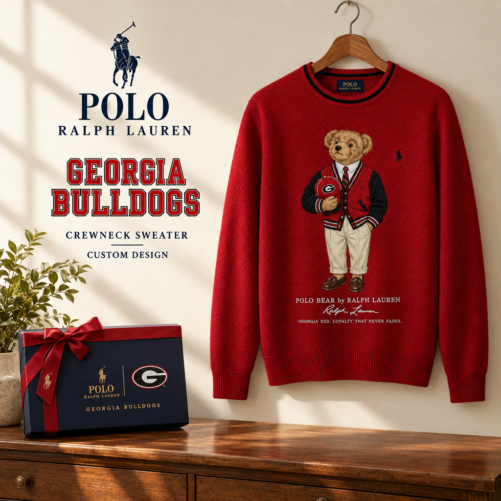 Georgia Bulldogs Premium Crewneck Sweater