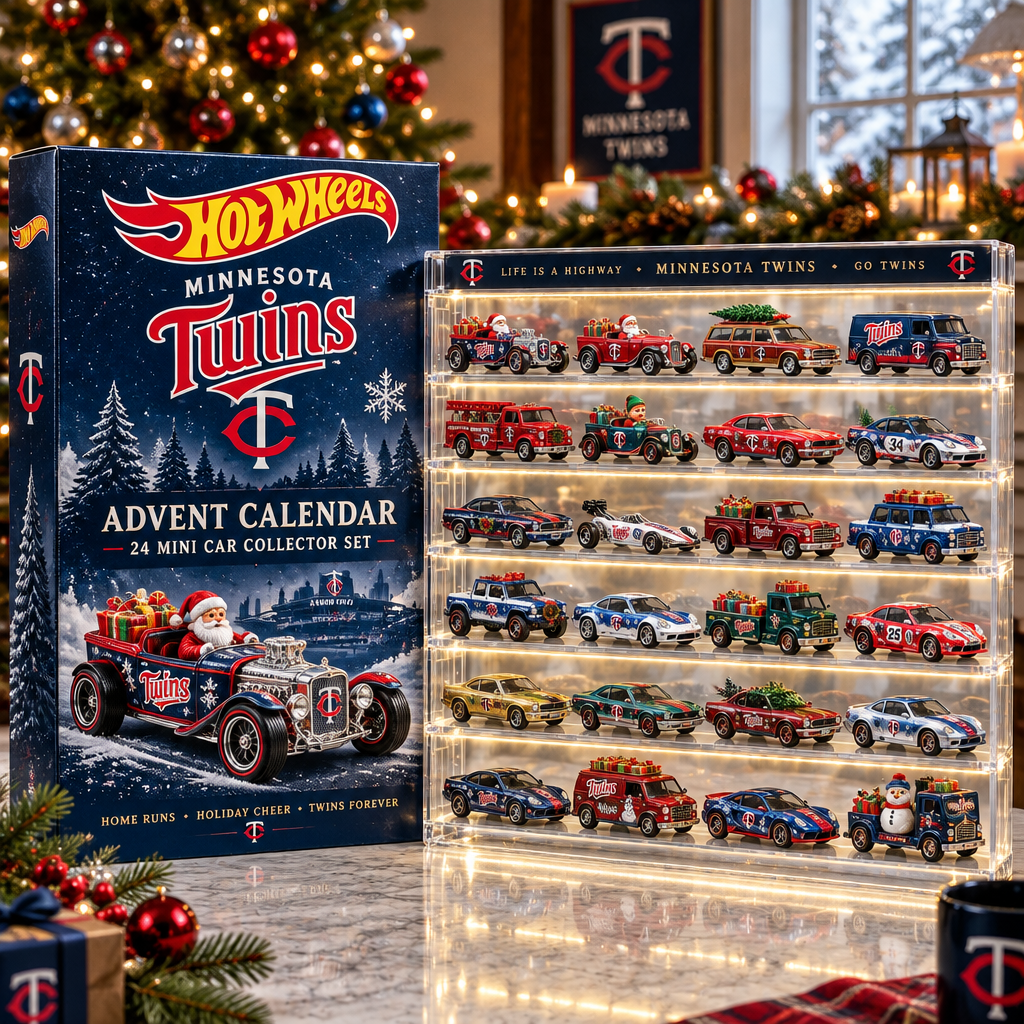 Minnesota Twins Premium Mini Car Advent Calendar