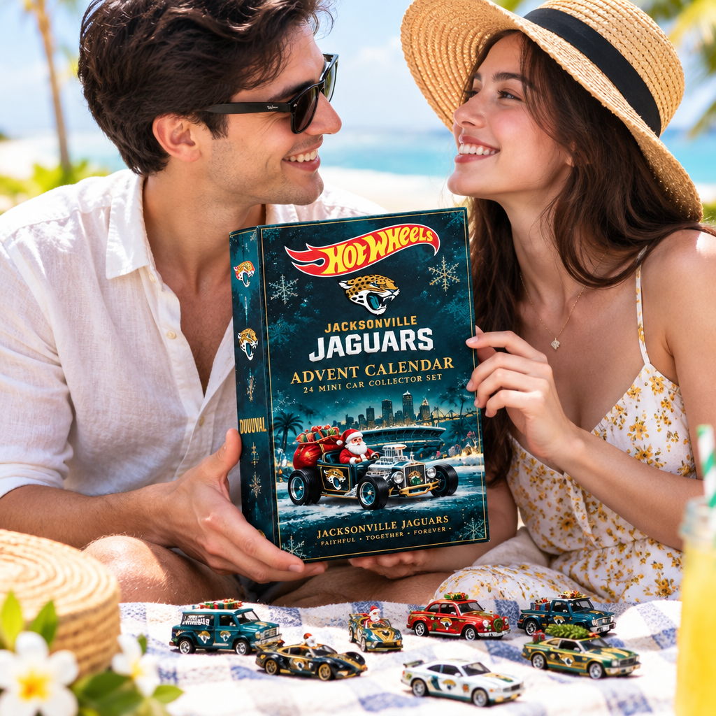 Jacksonville Jaguars Premium Mini Car Advent Calendar