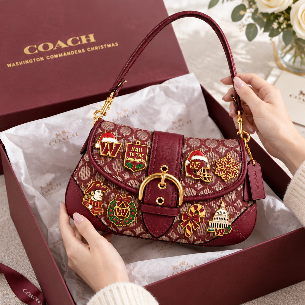 Washington Commanders Soho Bag With Charm