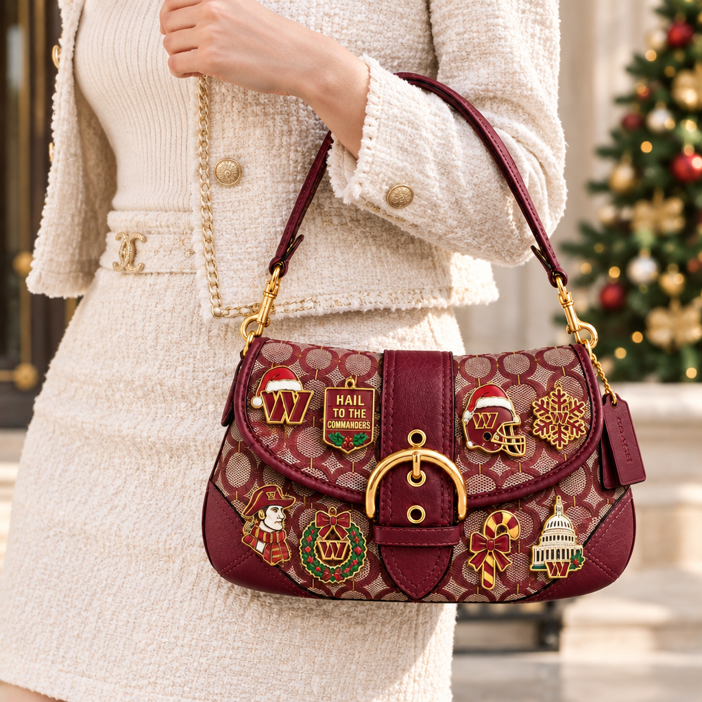Washington Commanders Soho Bag With Charm