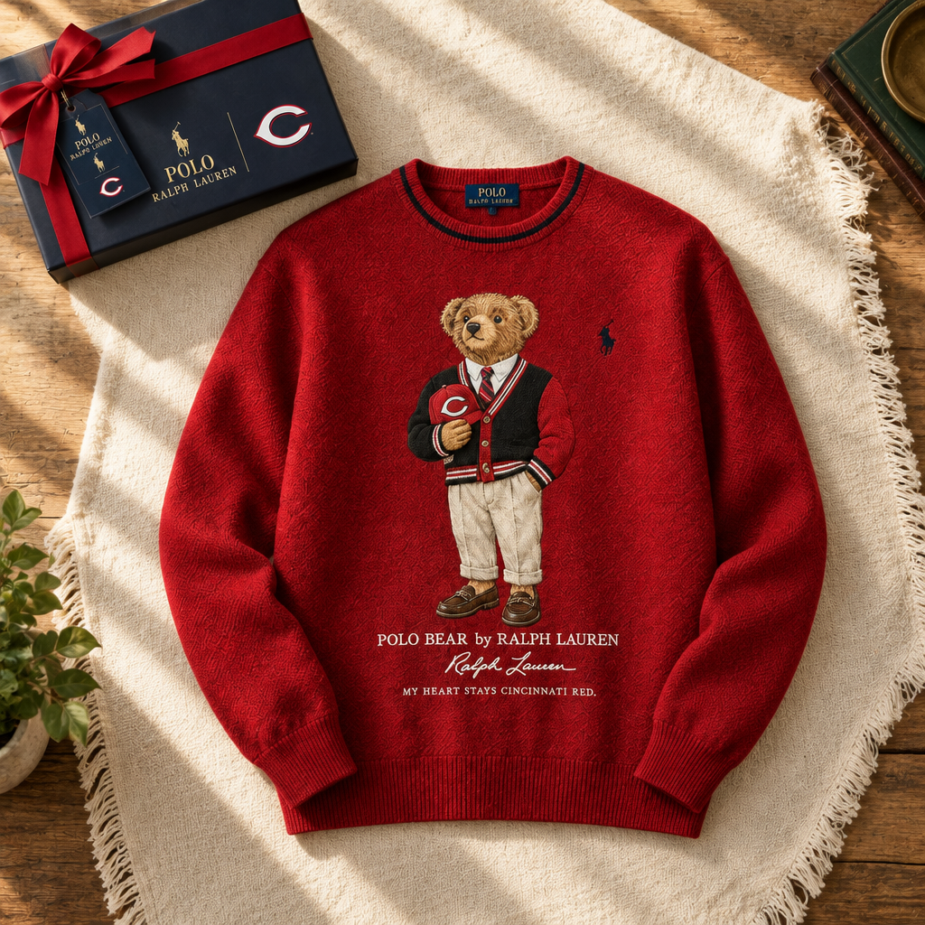 Cincinnati Reds Premium Crewneck Sweater