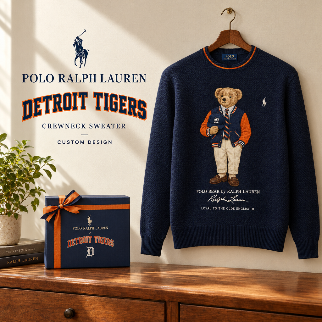 Detroit Tigers Premium Crewneck Sweater