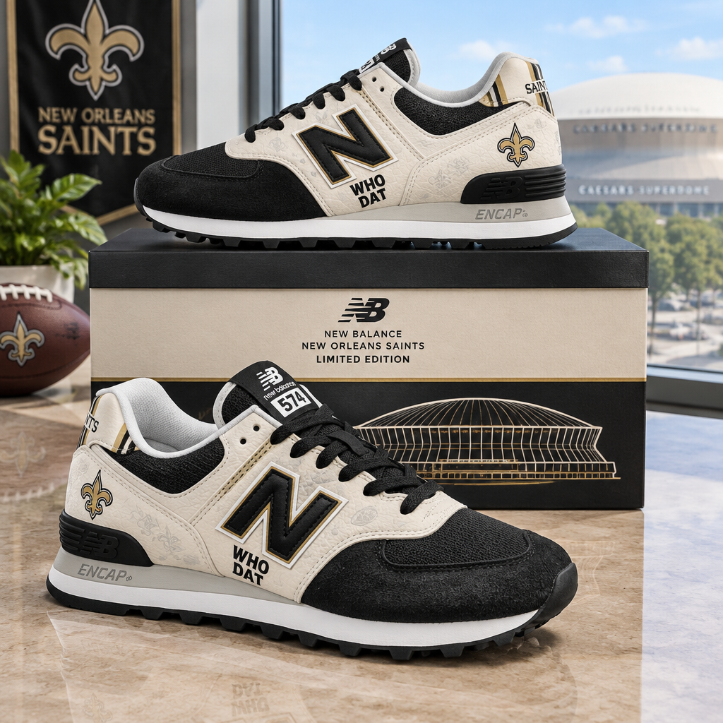 New Orleans Saints NB 574 SNEAKER